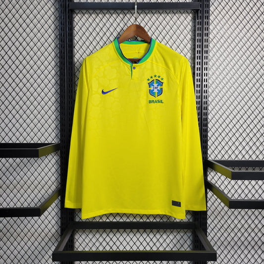 Camisa Brasil 1 - Manga Longa - 2022/23