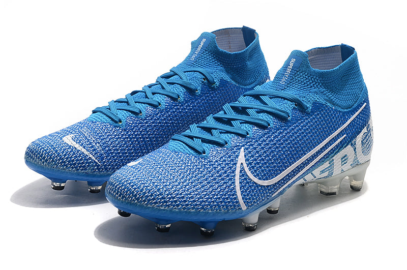 Nike Superfly 7 Elite SE - Flyknit 360 - Azul/Branco - Campo