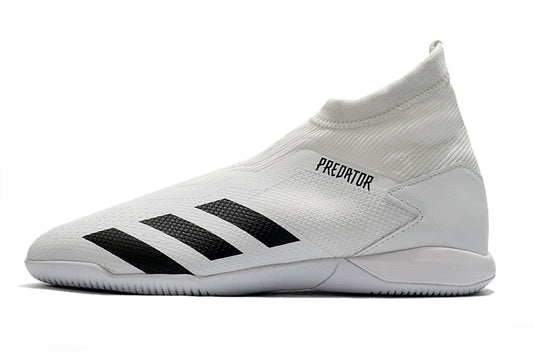 Adidas PREDATOR 20.3 Laceless IN - Branco - Futsal