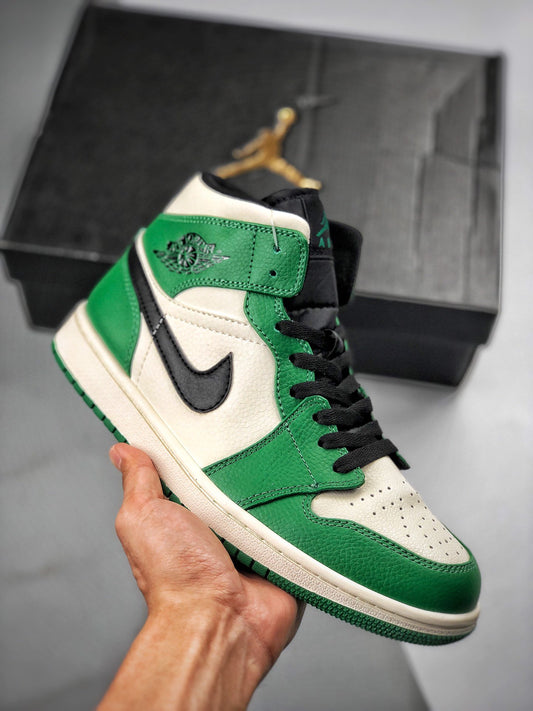 Air Jordan 1 Mid "Pine Green"