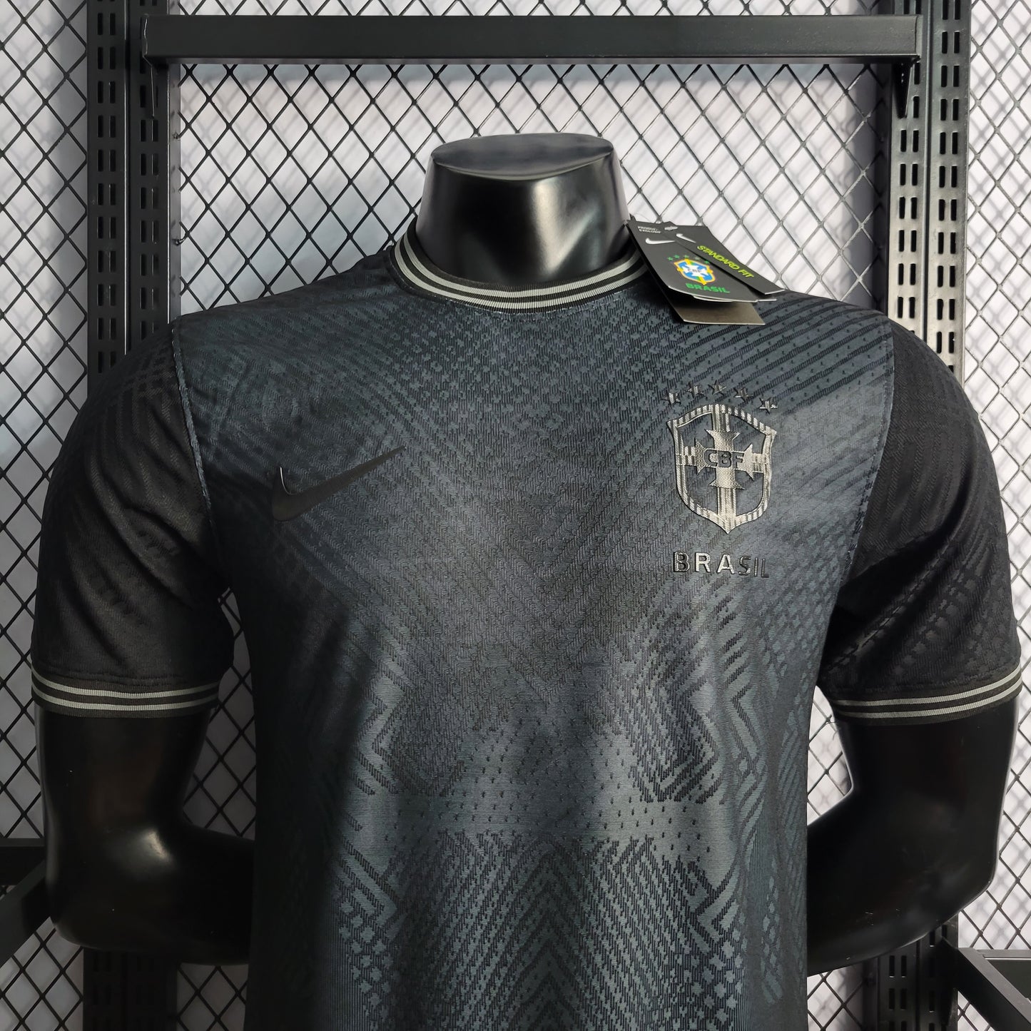 Camisa Brasil All Black - Modelo Jogador - 22/23