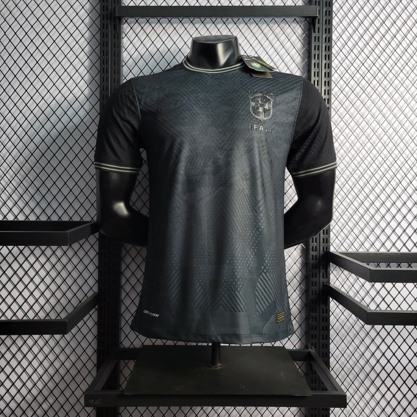 Camisa Brasil All Black - Modelo Jogador - 22/23