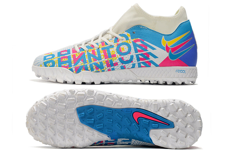 Nike Phantom GT Academy Dynamic Fit - Branco/Azul/Rosa - Society