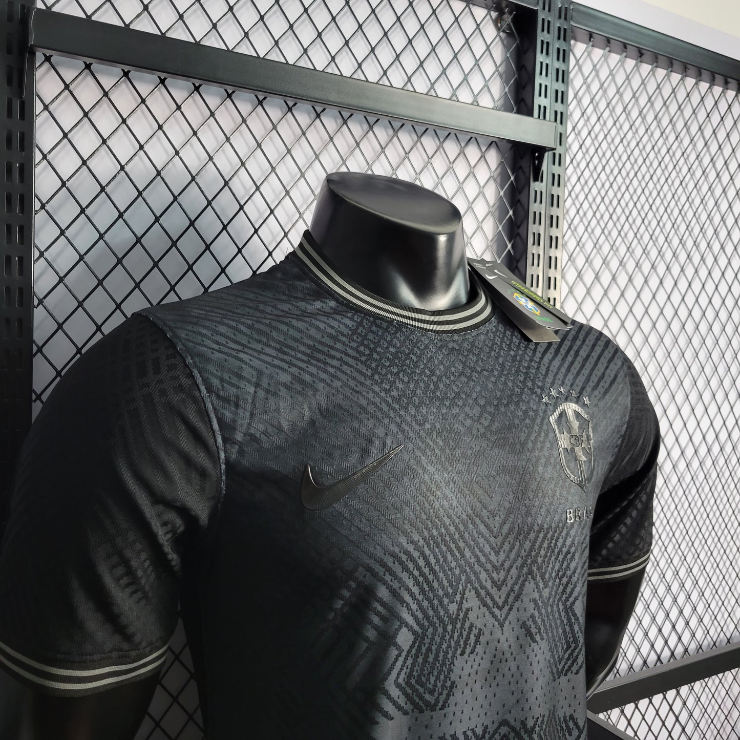 Camisa Brasil All Black - Modelo Jogador - 22/23