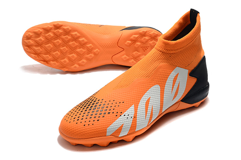 Adidas Predator 20.3 LacelessTF - Laranja (700) - Society