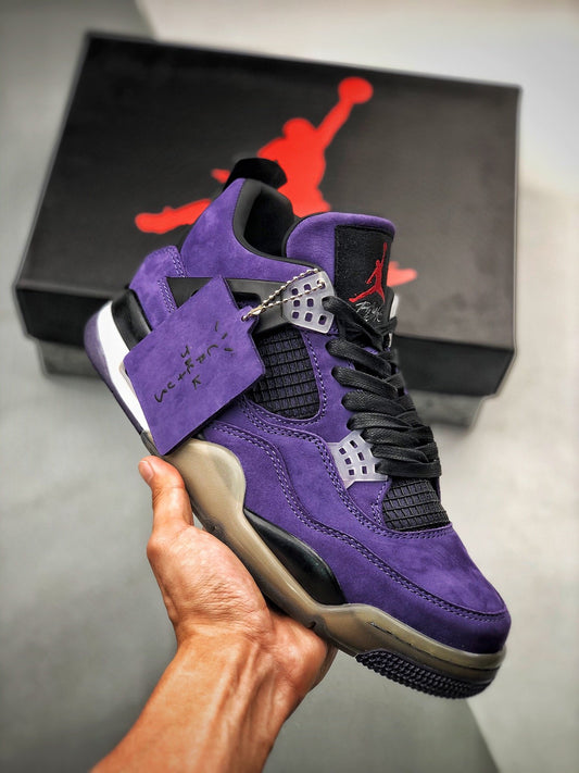 Air Jordan 4 x Travis Scott "Cactus Jack Purple"