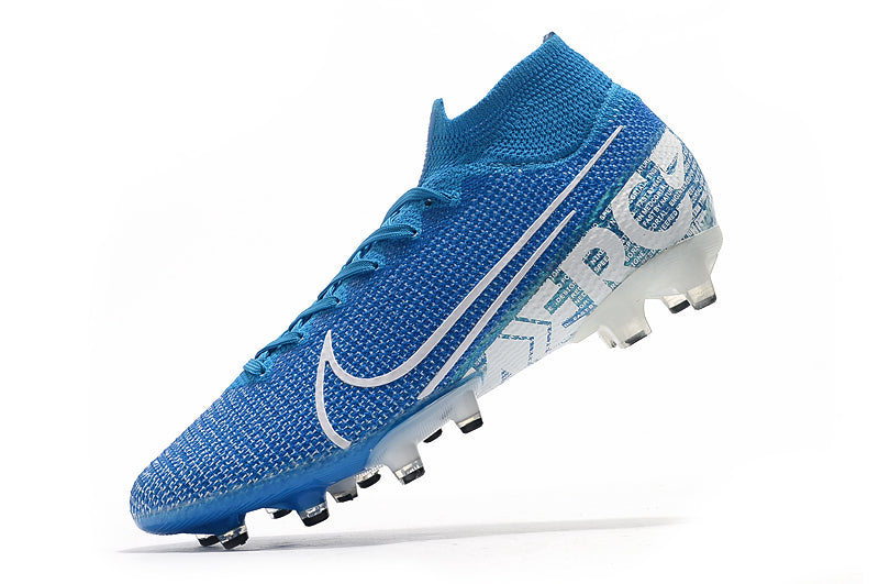 Nike Superfly 7 Elite SE - Flyknit 360 - Azul/Branco - Campo