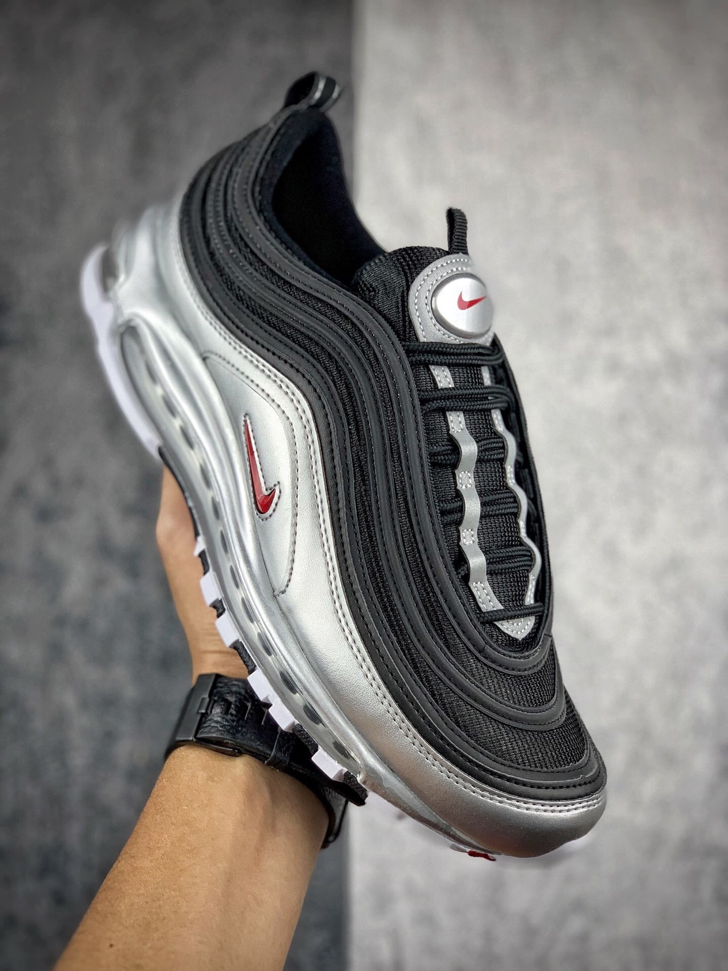 Nike Air Max 97 - Silver and Black