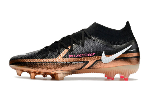 Nike Phantom GT2 Dynamic Fit Elite - Preto/Dourado - Campo