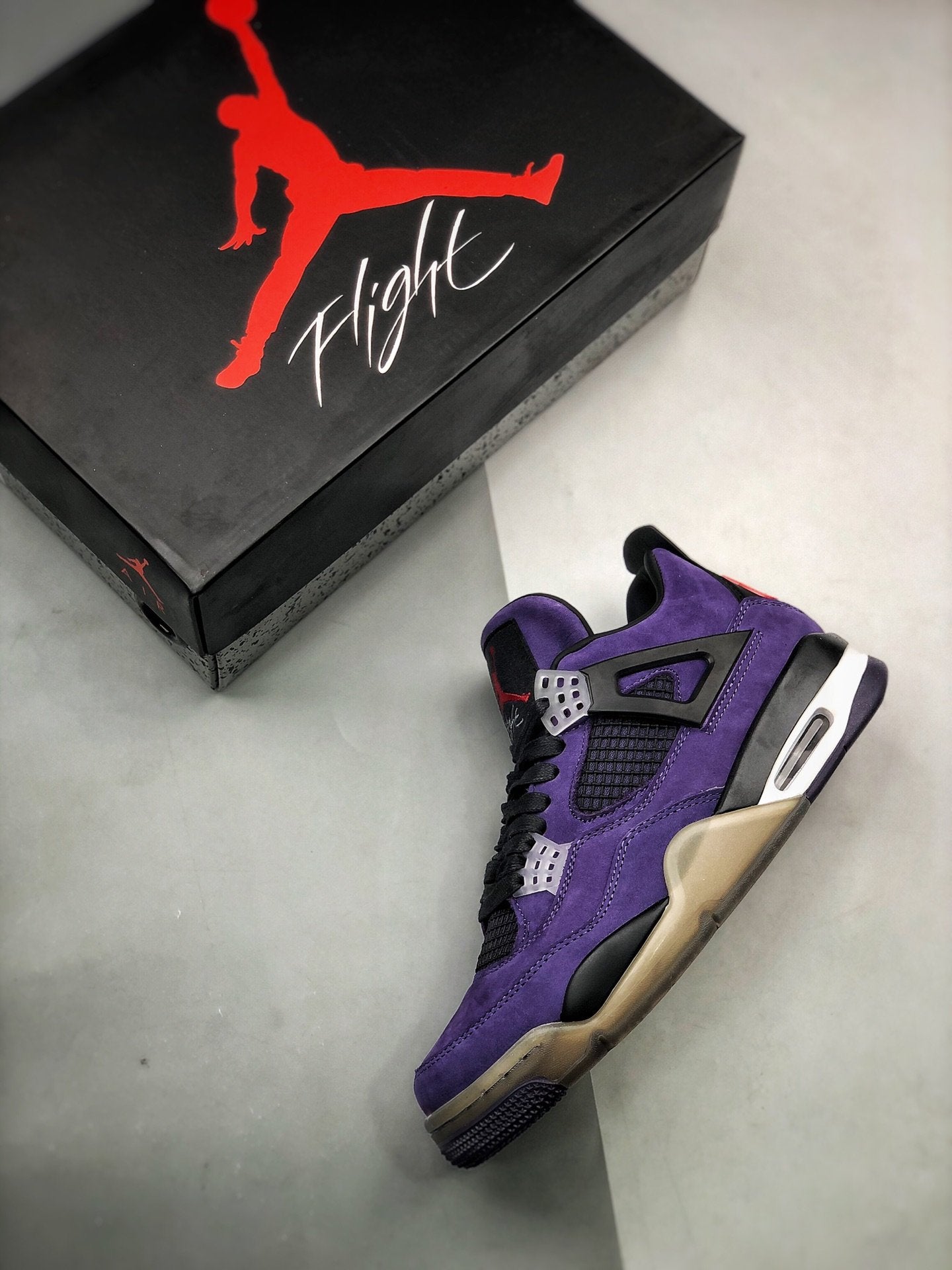 Air Jordan 4 x Travis Scott "Cactus Jack Purple"