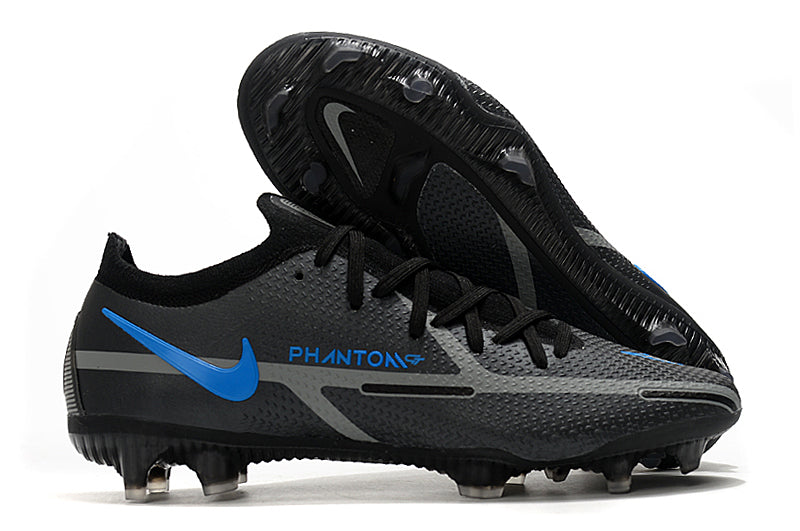 Nike Phantom GT2 Elite - Preto/Azul - Campo