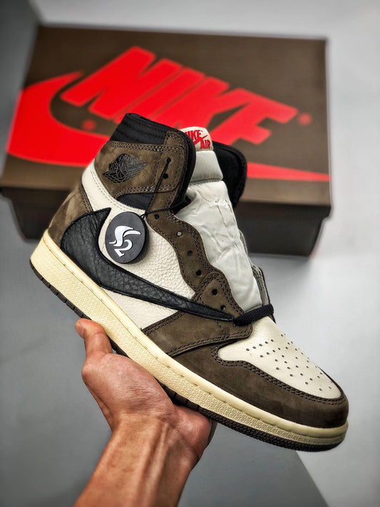 Travis Scott x Air Jordan 1 Retro High "Dark Mocha"