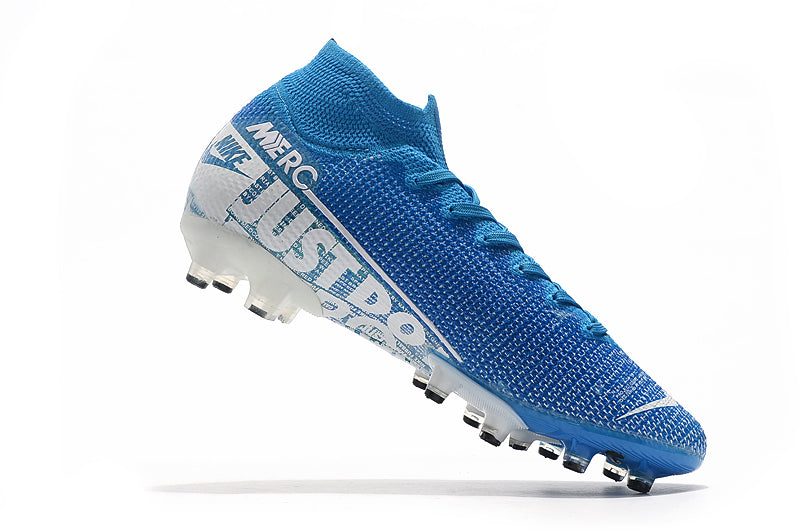 Nike Superfly 7 Elite SE - Flyknit 360 - Azul/Branco - Campo