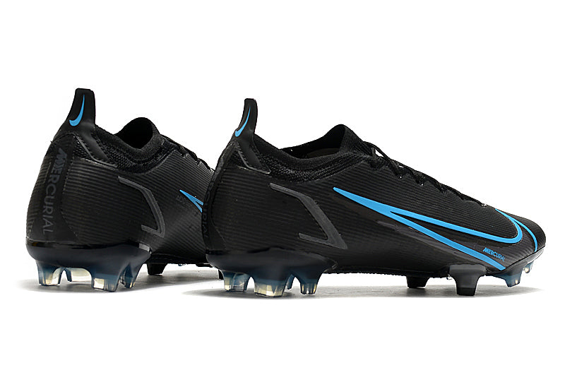 Nike Mercurial Vapor XIV Elite FG - Preto e Azul - Campo