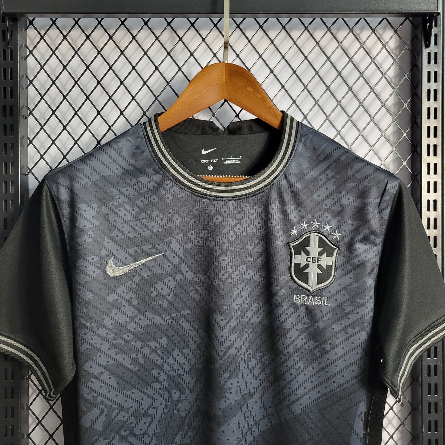 Camisa Brasil All Black - 22/23