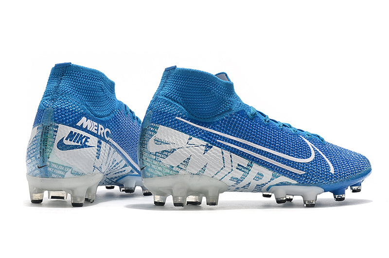 Nike Superfly 7 Elite SE - Flyknit 360 - Azul/Branco - Campo