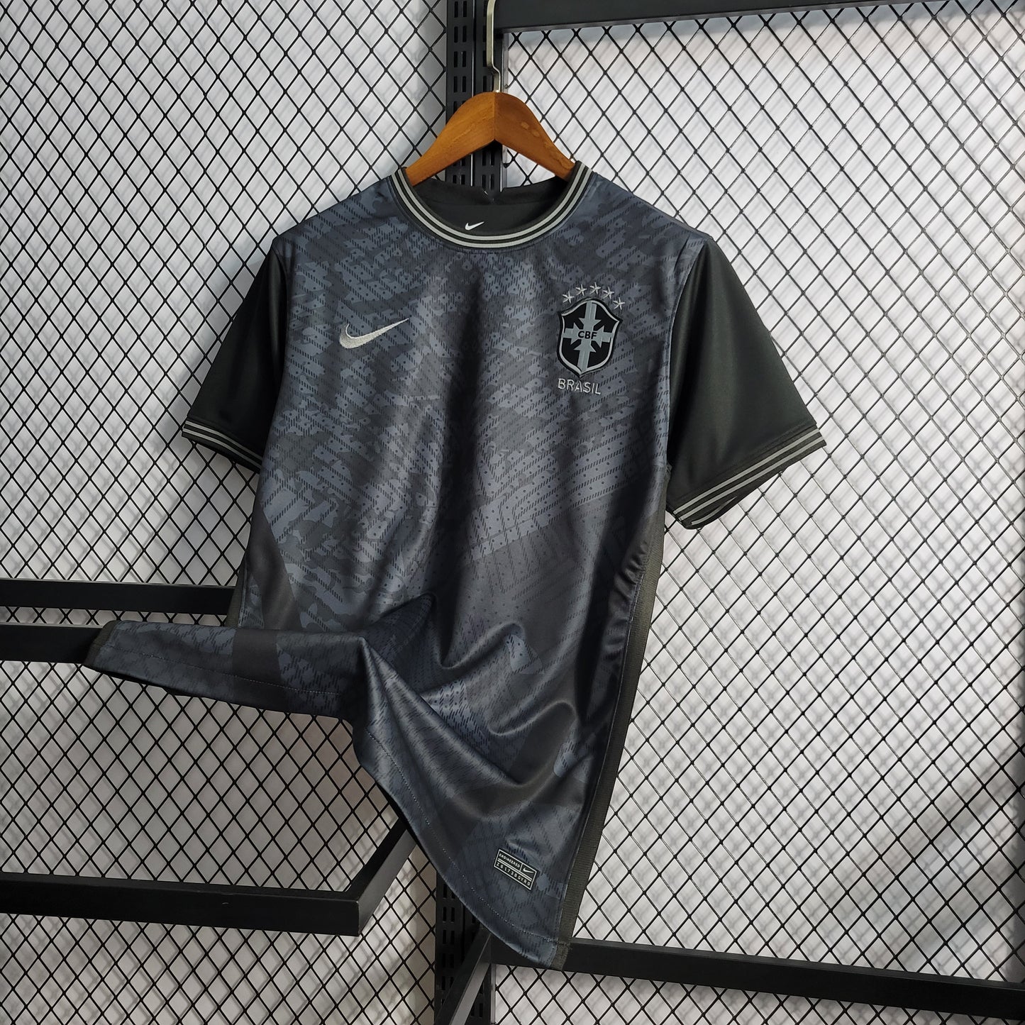 Camisa Brasil All Black - 22/23