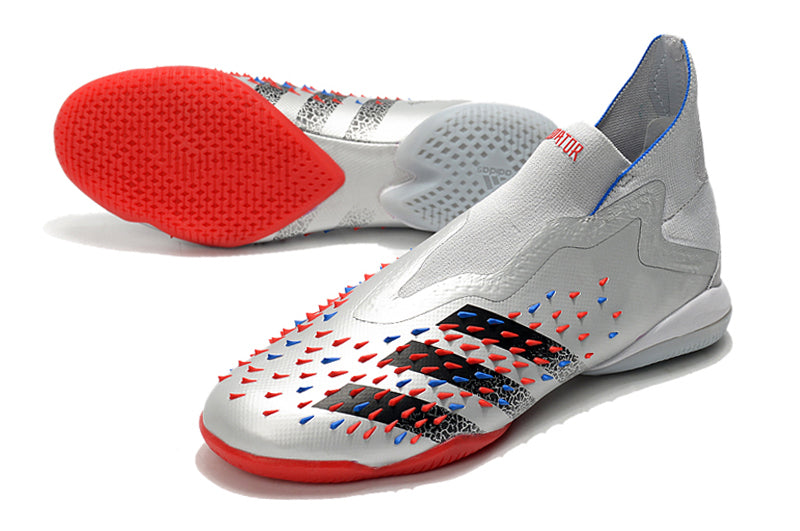 Adidas Predator Freak + - Cinza - Futsal