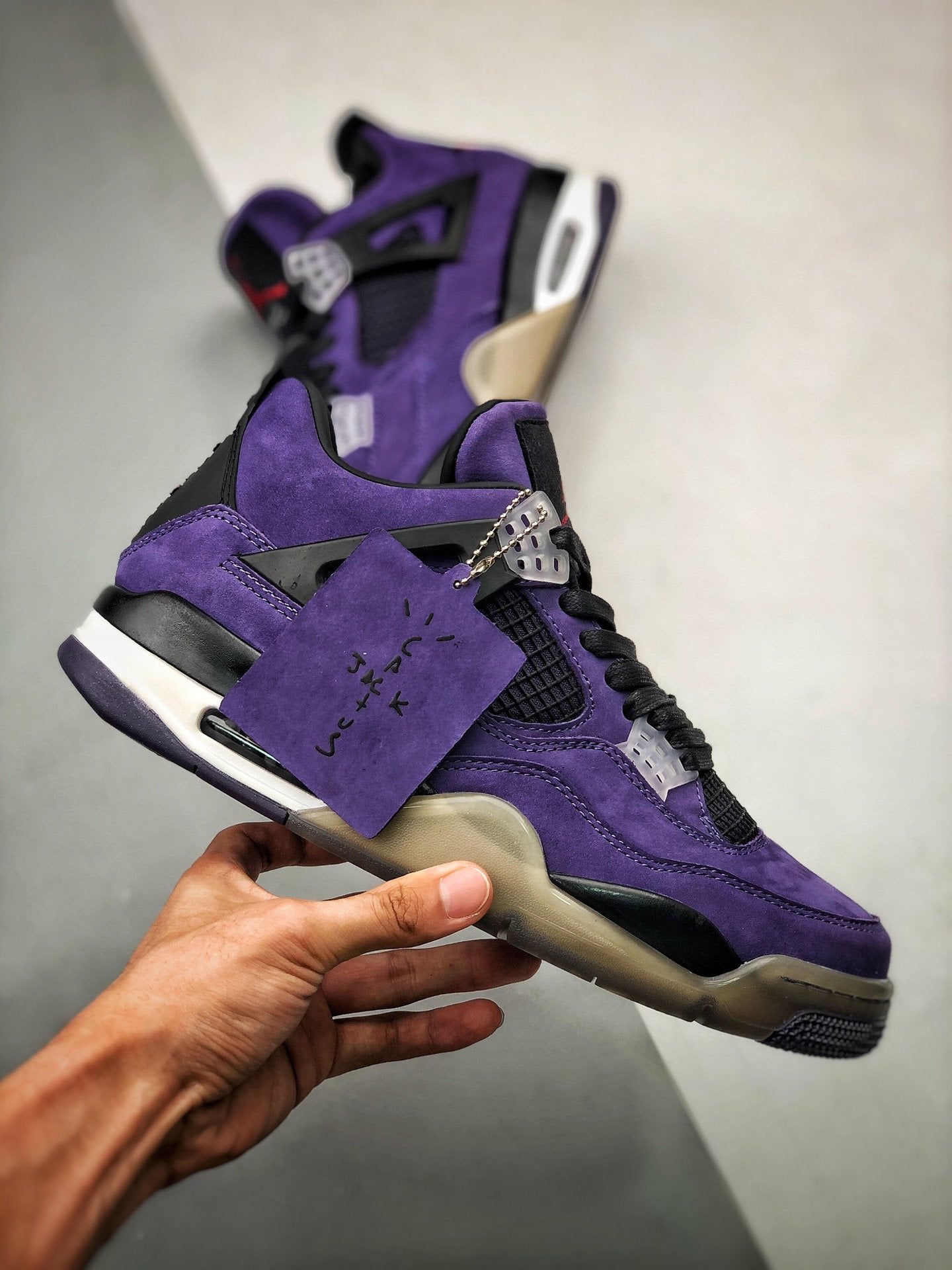 Air Jordan 4 x Travis Scott "Cactus Jack Purple"