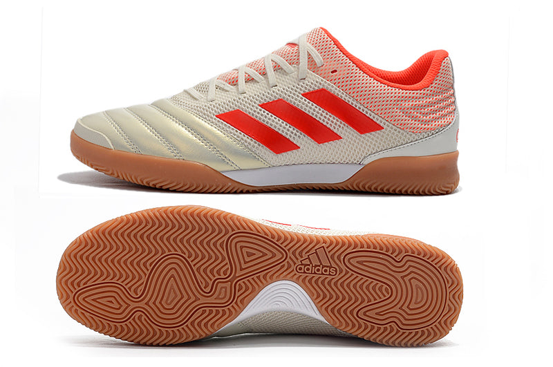 Adidas Copa 20.1 - Bege/Laranja - Futsal