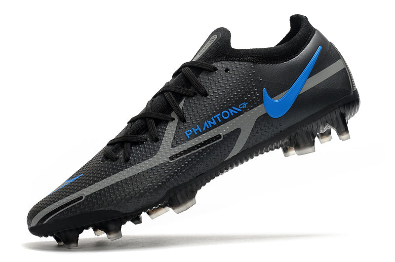 Nike Phantom GT2 Elite - Preto/Azul - Campo