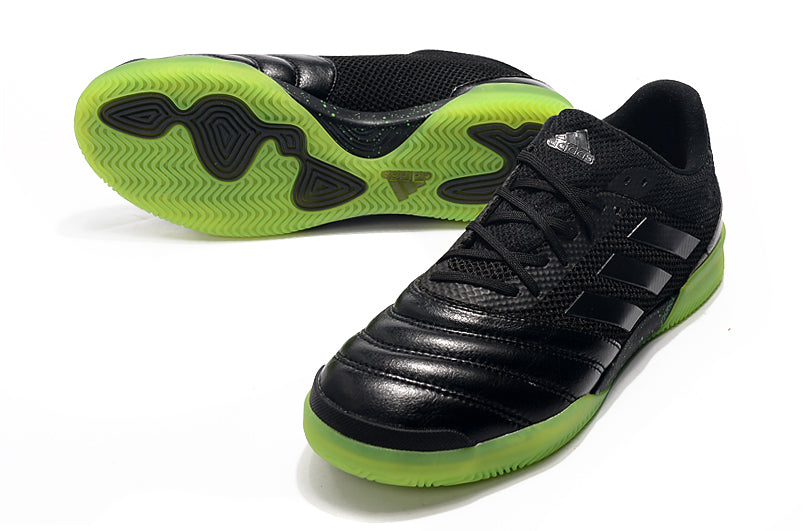 Adidas Copa 20.1 - Preto/Verde - Futsal