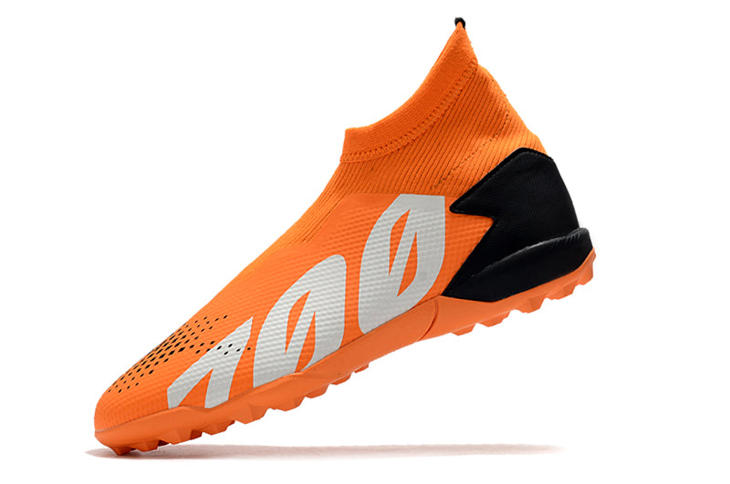 Adidas Predator 20.3 LacelessTF - Laranja (700) - Society