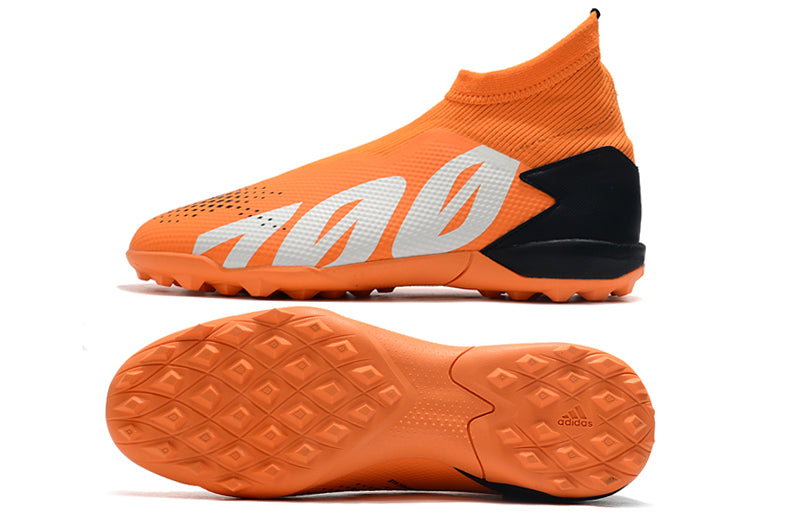 Adidas Predator 20.3 LacelessTF - Laranja (700) - Society